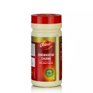 Хінгваштак чурна Дабур 60г, Хингваштак чурна, Dabur Hingwashtak Churna, комплексная помощь желудку и кишечнику, Аюрведа Здесь