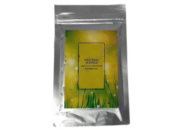 Фото 1 - Хна бесцветная для волос и тела Neutral Henna 100г, Аюрведа.