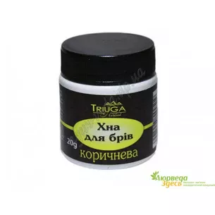 Henna for eyebrows brown Triyuga 20 g., Ayurveda