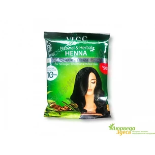 Хна для волос 120г. рыжая VLCC Ayurvedic Henna с амлой и шикакай, Аюрведа Здесь