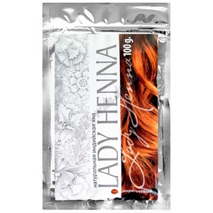 Henna natural Lady Henna Brown term 06/24 inclusive, Lady Henna Aasha Broun, Ayurveda