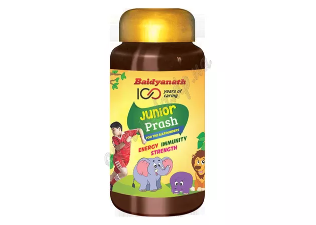 Фото 1 - Чаванпраш Байдьянатх Джуніорпраш 500г, Baidyanath Chyawanprash Junior Prash, Джуниорпраш, потужна комбінація аюрведичних рослин,