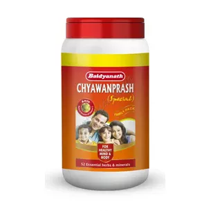 Чаванпраш Байдьянатх Особый, 500г, Baidyanath Chyawanprash Special, мощная комбинация аюрведических растений, Аюрведа