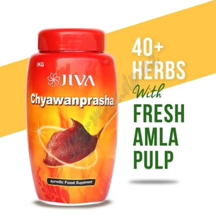 Chyawanprash Jiva 500g, Jiva Ayurveda Chyawanprash, Chyawanprash Jiva with saffron, Ayurveda