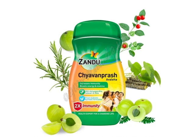 Фото 1 - Zandu Chyawanprash Avaleha 450g, Zandu Chyawanprash Avaleha, Ayurveda here