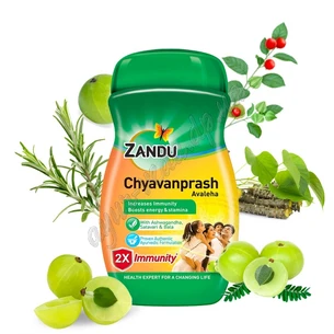 Чаванпраш Занду Авлеха 450г, Zandu Chyawanprash Avaleha, Аюрведа здесь