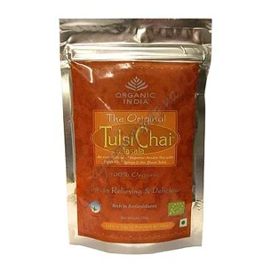 Organic tea Tulsa Masala, Basil-Masala, 100 g. Slim pack, Tulsi-Masala, Organic India, Zipper, Ayurveda