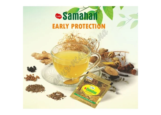 Фото 1 - Чай Самахан 4г, Samahan Tea, Аюрведа, природа от простуды