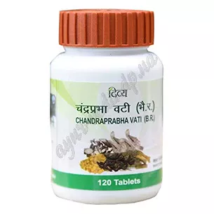 Чандрапрабха бати Патанджали 120 таб., Divya Chandraprabha Vati Patanjali, прекрасное противовоспалительное, тонизирующее и очи