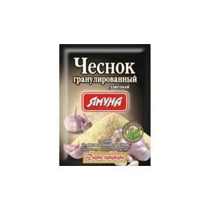 Часник гранульований 15г Ямуна, Чеснок гранулированный, Аюрведа Здесь!