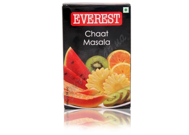 Фото 1 - Чат масала 50г Эверест, Chaat Masala Everest, натуральная приправа для салатов и фруктов, Аюрведа.