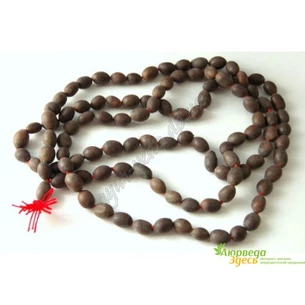 Чётки (мала) из семян лотоса, лотос мала, Lotus mala, Аюрведа Здесь