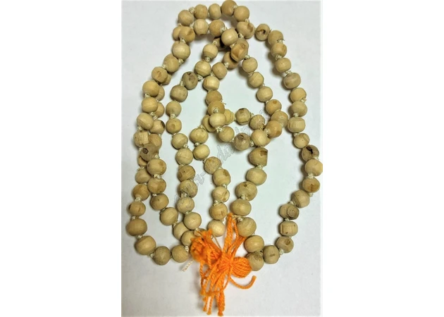 Фото 1 - Tulasi mala beads processed, tied approximately 5 mm, Tulasi Mala, Ayurveda