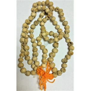 Tulasi mala beads processed, tied approximately 5 mm, Tulasi Mala, Ayurveda