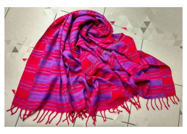 Фото 1 - The shawl is warm, flowers in ass. 2.2x1.1 UT-00003335, Ayurveda Zdes