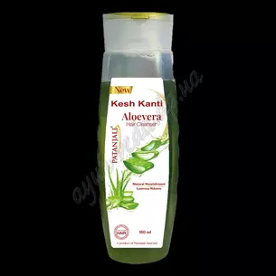 Шампунь Кеш Канти Алое Вера Патанджали 180мл, Patanjali Kesh Kanti Aloe Vera Hair Cleanser, Алоэ Вера, Аюрведа Здесь