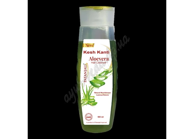 Фото 1 - Shampoo Kesh Kanti Aloe Vera Patanjali 200 ml, Patanjali Kesh Kanti Aloe Vera Hair Cleanser, Kesh Kanti Aloe Vera Patanjali Ayur