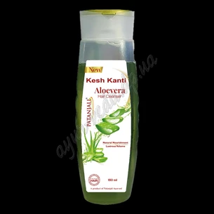 Шампунь Кеш Канти Алое Вера Патанджали 200 мл, Patanjali Kesh Kanti Aloe Vera Hair Cleanser, Кеш Канти Алое Вера Патанджали Аюр