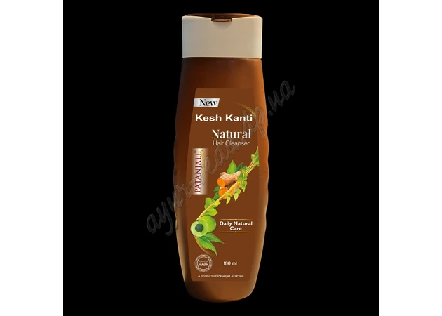 Фото 1 - Шампунь Кеш Канти Натурал Патанджали 180мл, Patanjali Kesh Kanti Natural Hair Cleanser, Кеш Канти Натурал Патанджали, Аюрведа Зд