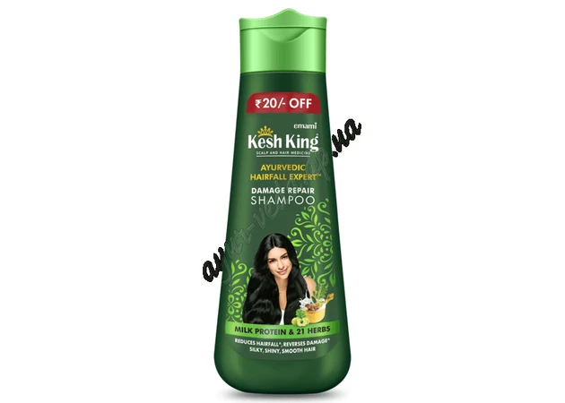 Фото 1 - Shampoo Kesh King 340ml Emami restoring, Shampoo Kesh King, Kesh King damage repair Shampoo, Ayurveda