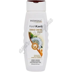 Шампунь Контроль Пошкодженого Волосся Кеш Канті Патанджалі 200мл, Damage Control Shampoo Kesh Kanti Patanjali, Кеш Канти Патандж