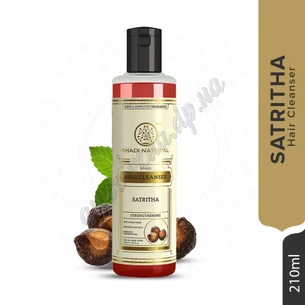 Khadi Satritha shampoo 210ml, Khadi herbal shampoo Satritha, Khadi Satritha health, Ayurveda
