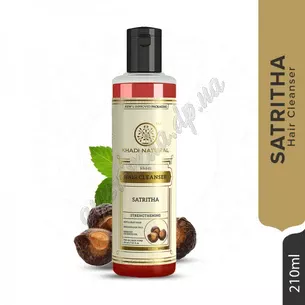 Khadi Satritha shampoo 210ml, Khadi herbal shampoo Satritha, Khadi Satritha health, Ayurveda