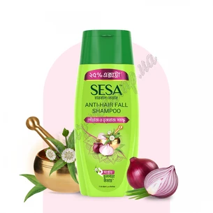 Шампунь Сеса 100 мл Бан Лабс Лимитед, Ban Labs Sesa Onion Herbal Shampoo, от выпадения волос, Шампунь-кондиционер Сеса, Аюрве