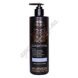 Volume and shine shampoo 500 ml. Troyuga, 500 ml UT-00004421, Shampoo for thin hair lacking volume Strength, volume and shine