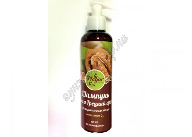 Фото 1 - TM Mayur henna and walnut shampoo for colored hair, Henna and walnut shampoo for colored hair, Ayurveda