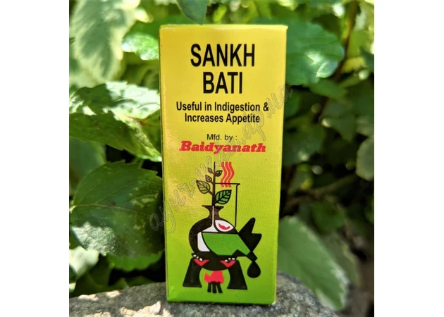 Фото 1 - Shankh Bati Baidyanath, Sankhabhasma, for problems with the gastrointestinal tract and hypocalcemia, Ayurveda S