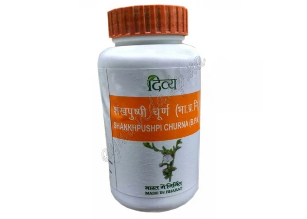 Фото 1 - Шанкха Пушпы 100г Патанджали, shankha pushpi Divya Patanjali, Патанджали, отличный стимулятор и тоник для ума, Аюрведа