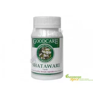 Шатаварі ГудКер 60кап. термін 08/23 включно, Shatavari GoodCare, Шатавари ГудКэр, жіночий тонік і омолодження, Аюрведа Здесь