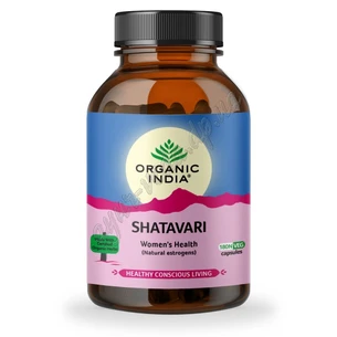 Шатавари, Органик Индия, 60 кап., Shatavari, Organic India, Шатавары, Органик Индия, тоник и омоложение, Аюрведа