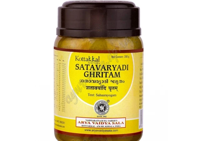 Фото 1 - Shatavari, Shatavari, Satavaryadi Ghritam, Kottakkal Ayurveda, Ayurveda