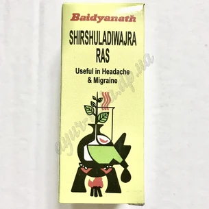 ШирашуладиВаджра Раса Байдьянатх 40 таб, Shirashuladiwajra Ras Baidyanath, избавит от головной боли и мигрени, Аюрведа Здесь