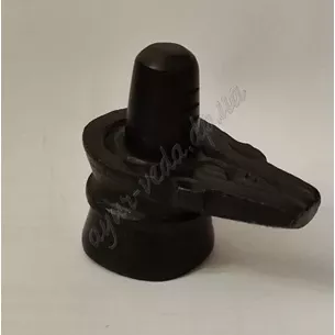 Shiva lingam 5 cm marble black, Shiva lingam marble Black, UT-00002082 Ayurveda