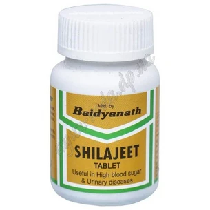 Shilajit Mumiyo Baidyanath 50 tab., Baidyanath Shilajeet Tablets, body recovery, Shilajit Mumiyo Baidyanath, Ayurveda Zdes