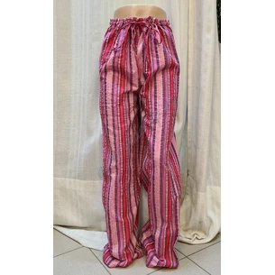 Striped pants 00000060336 cotton, assorted colors, Ayurveda.