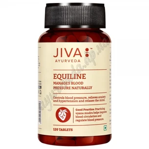Jiva Ayurveda Equiline 120 tab., Jiva Ayurveda Equiline, for normalization of blood pressure, Ayurveda Here!