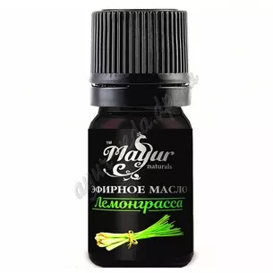 Эфирное масло Лемонграсса, 5 мл. Mayur, Аюрведа Здесь
