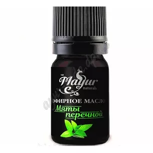 Эфирное масло Мяты перечной, 5 мл. Mayur, Аюрведа Здесь