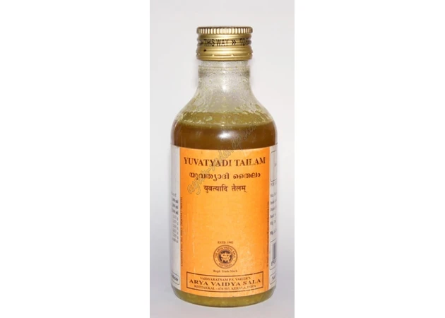 Фото 1 - Yuvatiyadi Tailam 200 ml Kottakkal, oil for breast elasticity, Yuvatyadi Tailam, KOTTAKKAL, Ayurveda