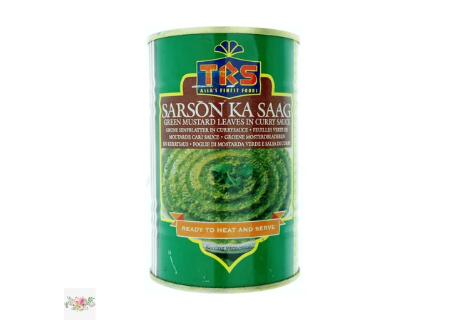 Фото 1 - Mustard green leaves (spinach) in curry sauce (Sarson Ka Saag) TRS