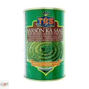 Mustard green leaves (spinach) in curry sauce (Sarson Ka Saag) TRS