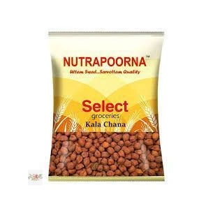 Чорний індійський нут Кала чана Nutrapoorna 1 КГ