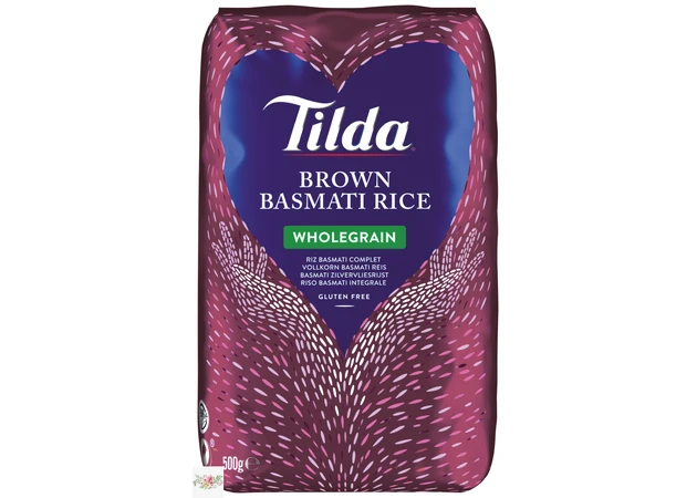 Фото 1 - Basmati brown rice from the Himalayas Tilda (King of Indian rice) 1 kg