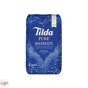 Чистий рис басматі з Гималаїв Tilda Король індійського рису 1 КГ