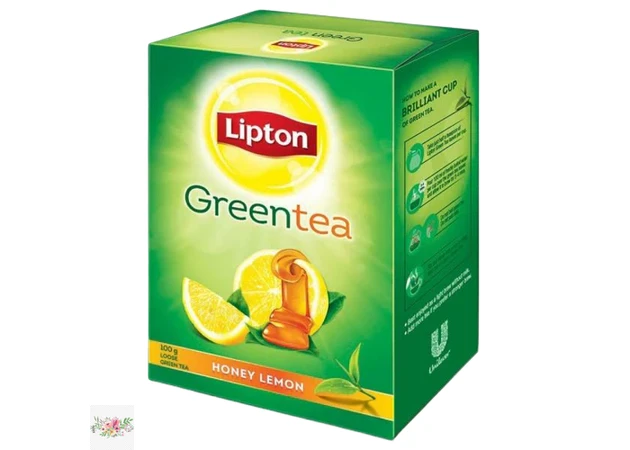 Фото 1 - Індійський зелений чай Мед Лимон Lipton