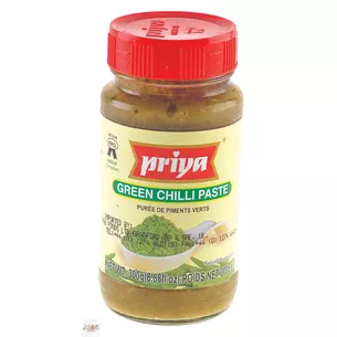 Паста с зеленого чилі Priya